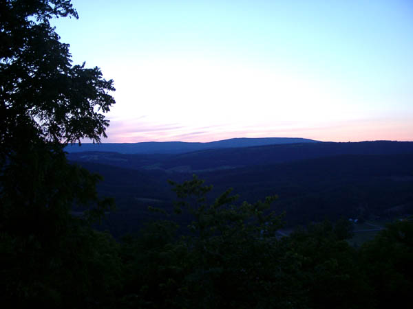 night turns to day